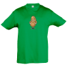 Camiseta infantil patata sonriente