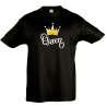 Camiseta infantil corona queen