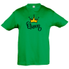 Camiseta infantil corona queen