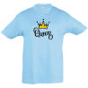 Camiseta infantil corona queen