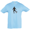 Camiseta infantil silueta pase