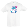 Camiseta infantil yeti