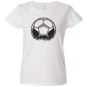 Camiseta mujer balón pasto