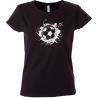 Camiseta mujer balón tinta