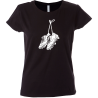 Camiseta mujer botines