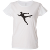 Camiseta mujer chute lateral