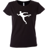 Camiseta mujer chute lateral