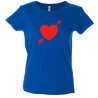 Camiseta mujer corazón flecha