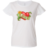 Camiseta mujer corazón love