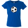 Camiseta mujer dibujo balón