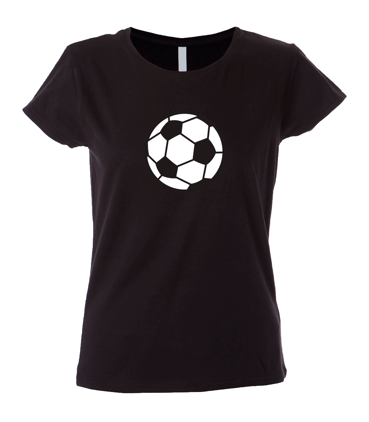 Camiseta mujer dibujo balón