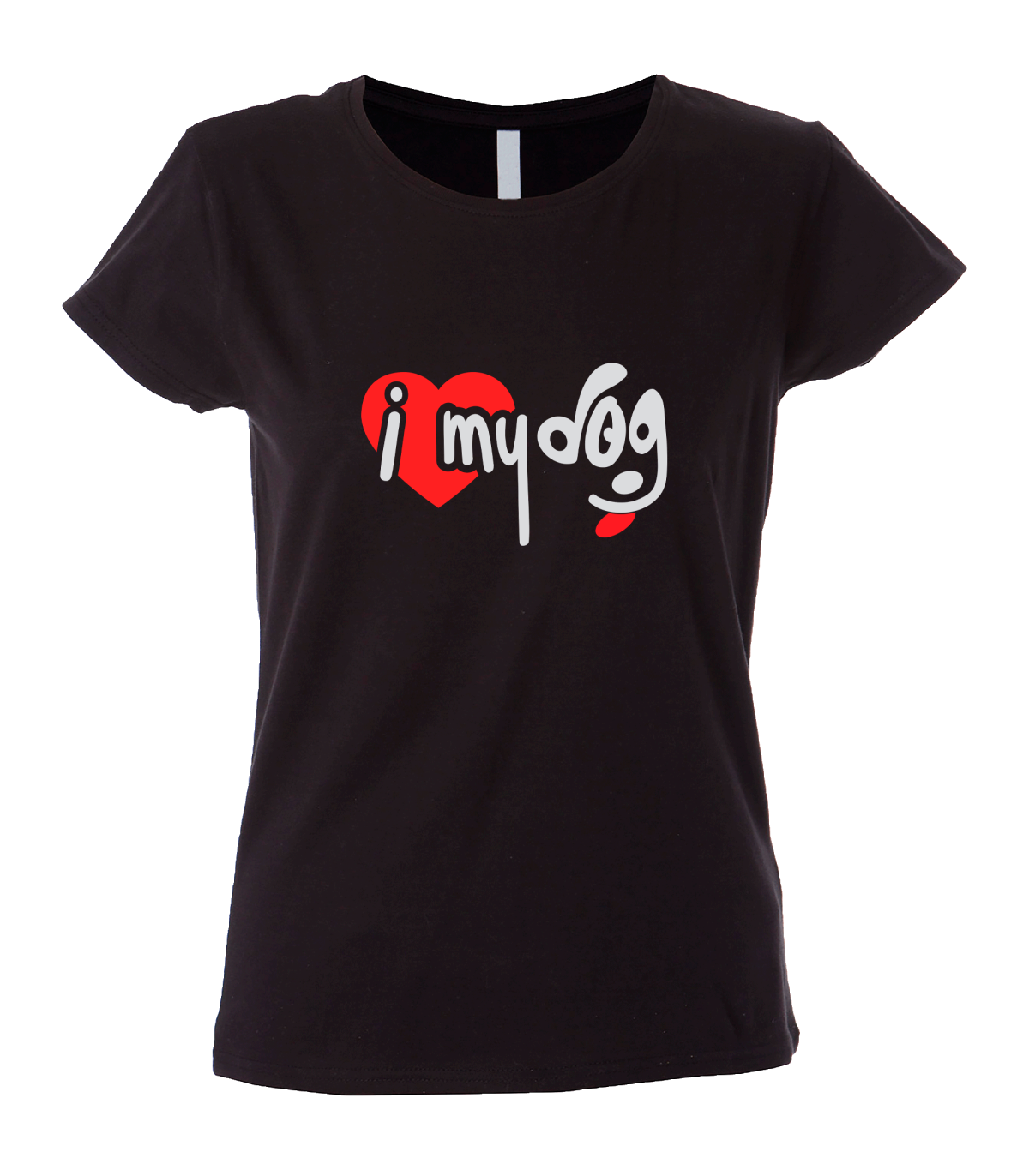 Camiseta mujer i love dog