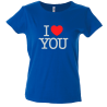 Camiseta mujer i love you