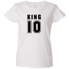 Camiseta mujer king 10