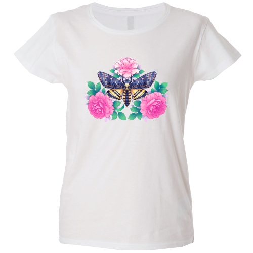 Camiseta mujer mariposas