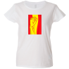 Camiseta mujer puño bandera España