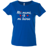 Camiseta mujer mi mamá mi héroe