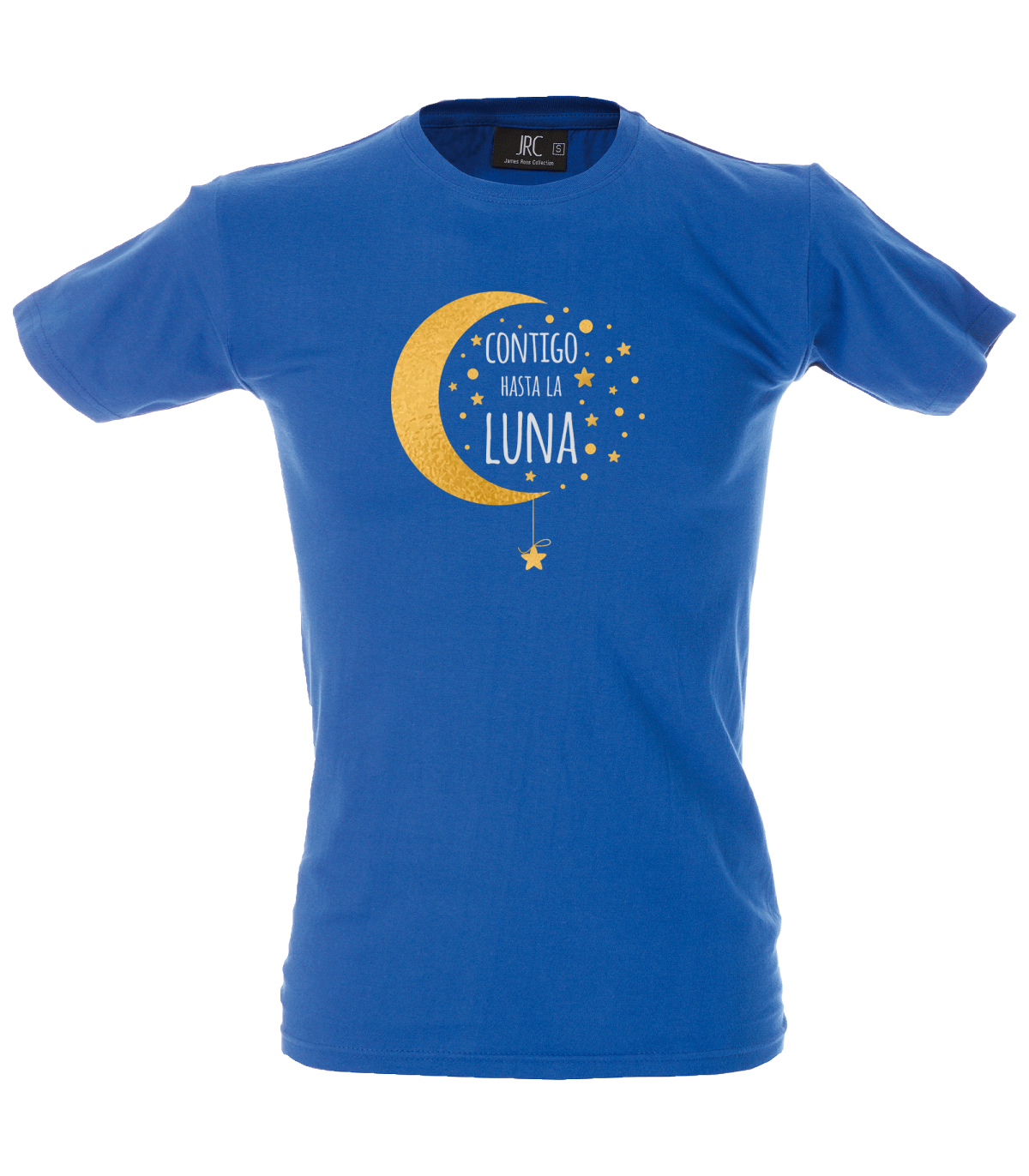 Camiseta hombre contigo hasta la luna