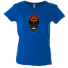 Camiseta mujer calavera mandala