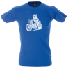 Camiseta hombre moto chopper oso