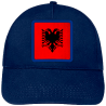 Gorra infantil con bandera Albania