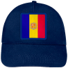 Gorra infantil con bandera Andorra