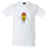 Camiseta hombre abeja motera