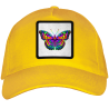 Gorra adulto con parche Mariposa Multicolor