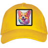 Gorra adulto con parche Corgi Colorido