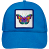 Gorra infantil con parche Mariposa Multicolor