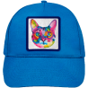 Gorra infantil con parche Cabeza Gato Multicolor