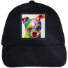 Gorra infantil con parche Perro Guiñando Un Ojo