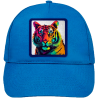 Gorra infantil con parche Tigre Colorido