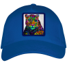 Gorra adulto con parche Guepardo Multicolor