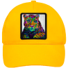 Gorra infantil con parche Guepardo Multicolor