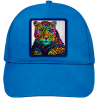 Gorra infantil con parche Guepardo Multicolor