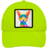 Gorra infantil con parche Gato Egipcio Multicolor