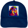 Gorra infantil con parche León Multicolor