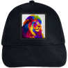 Gorra infantil con parche León Multicolor