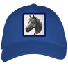 Gorra adulto con parche Caballo Negro