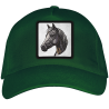 Gorra adulto con parche Caballo Negro