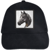 Gorra infantil con parche Caballo Negro