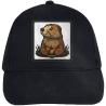 Gorra infantil con parche Castor