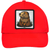 Gorra infantil con parche Castor