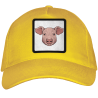 Gorra adulto con parche Cerdo De Frente