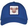 Gorra adulto con parche Cerdo De Frente