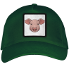 Gorra adulto con parche Cerdo De Frente