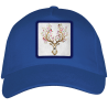 Gorra adulto con parche Ciervo Con Flores