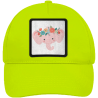 Gorra infantil con parche Elefante Corona De Flores