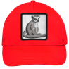 Gorra infantil con parche Lemur